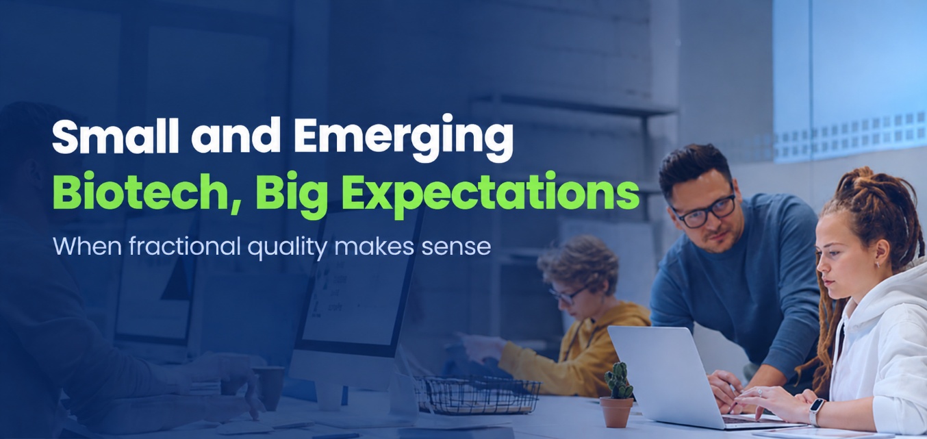 Small and Emerging Biotech, Big Expectations: When Fractional Quality Makes Sense